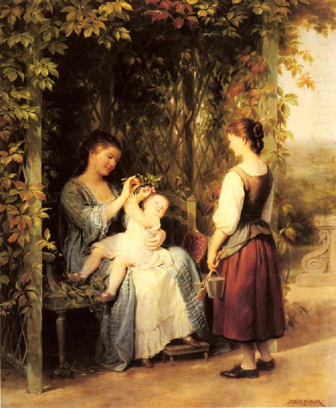 Tickling the Baby, Fritz Zuber-Buhler